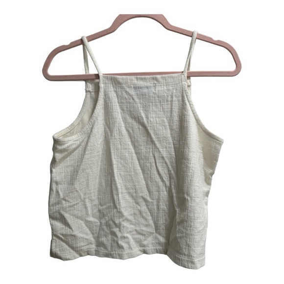 Madewell Texture & Thread Tank Top size Medium, Off white - Picture 2 of 4